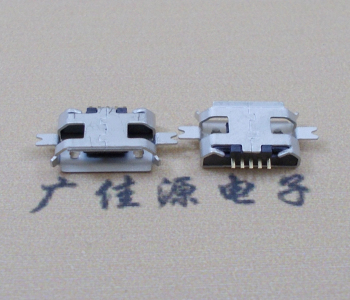 火炬开发区街道MICRO USB 5P接口 沉板1.2贴片 卷边母座