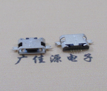 火炬开发区街道MICRO USB B型口 两脚SMT沉板0.7/1.0/1.6直边